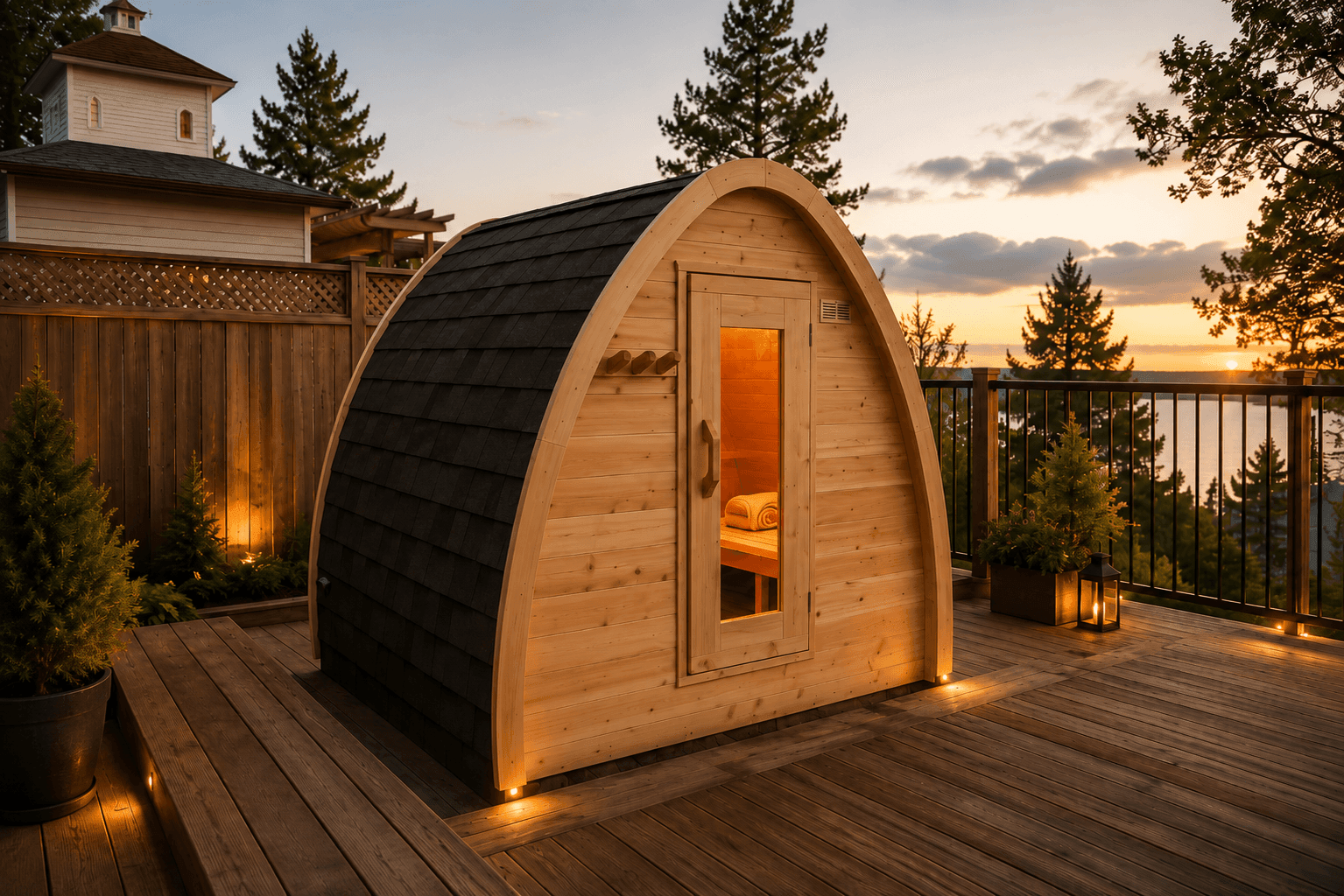 Artic Oasis MiniPOD Sauna