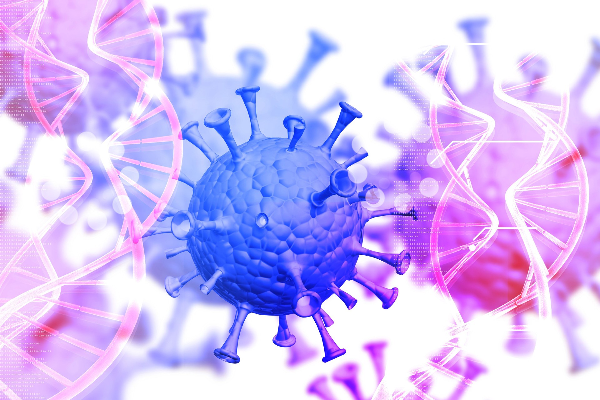 3 d virus